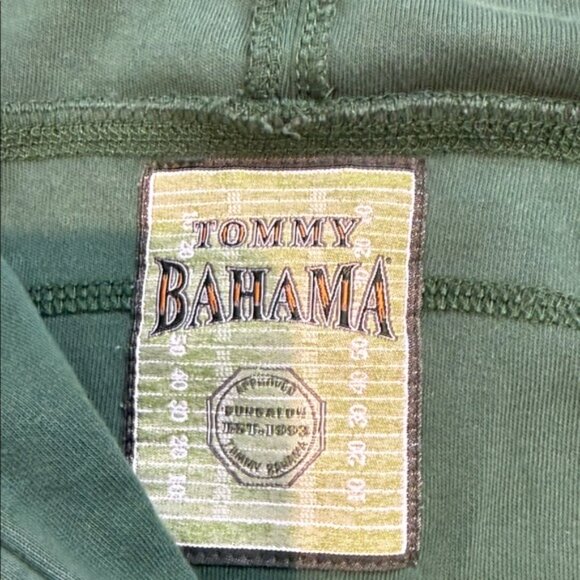 Green Bay Packers Tommy Bahama Half-Zip Pullover - Green - Picture 2 of 7